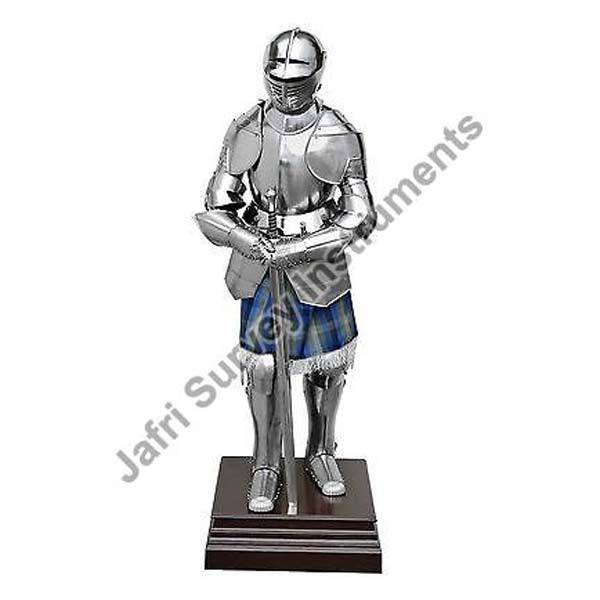 Armor Suit Medium Size Silver Polished in Chandrapur