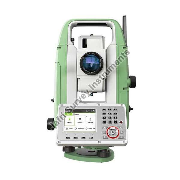 Leica Flexline TS 10 Grey and Green Total Station for Survey Easy to Use in New Delhi