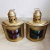 Nautical Solid Brass Port And Starboard Oil Lantern Long Lasting Decorative Light Manufacturers, Supplier in Bulandshahr